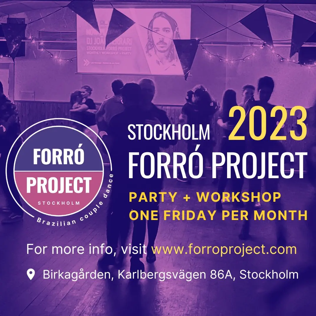 Forró Project Party + Workshop | Stockholm